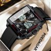 poedagar formal analog-digital watch for men – e109g-d