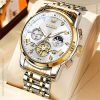 olevs new stylish analog watch for men – ol2856m-11