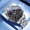 olevs luxury analog watch for men – ol3653m-6