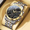 olevs expensive analog watch for men – ol3655m-4