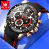 olevs special unique analog watch for men – ol9936m-1